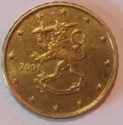 Image #2 of 10 Euro Centi 2001
