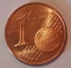 Image #1 of 1 Euro Cent 2018 A