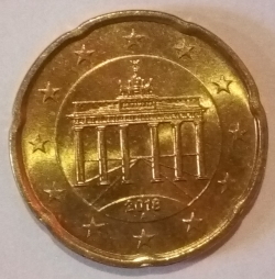 Image #2 of 20 Euro Centi 2018 A