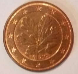 5 Euro Cent 2015 G