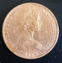 Image #2 of 2 Cents 1974