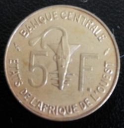 Image #1 of 5 Francs 1978