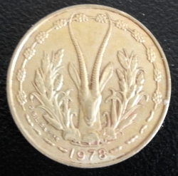Image #2 of 5 Francs 1978