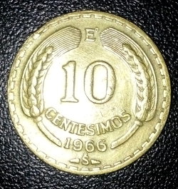 Image #2 of 10 Centesimos 1966
