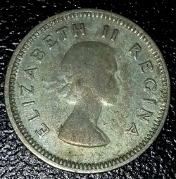 Image #1 of 3 Pence 1957