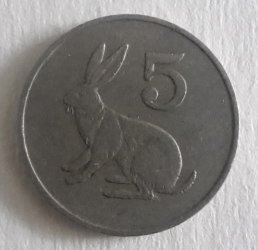 Image #1 of 5 Cents 1990