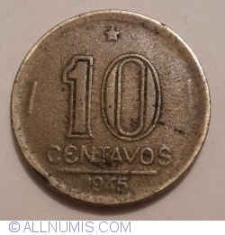 Image #1 of 10 Centavos 1945