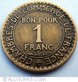 Image #1 of 1 Franc 1923