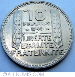 Image #1 of 10 Francs 1948