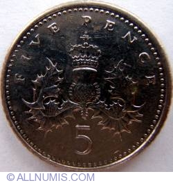 Image #1 of 5 Pence 1996