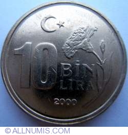Image #1 of 10000 Lira 2000