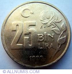 Image #1 of 25000 Lira 1998