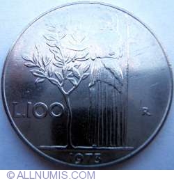 Image #1 of 100 Lire 1973