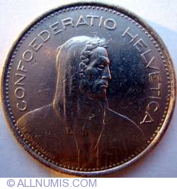 Image #2 of 5 Francs 1973