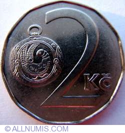 2 Korun 1994 (Mint Jablonec nad Nisou - Czech Republic)