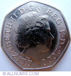 Image #2 of 50 Pence 2000