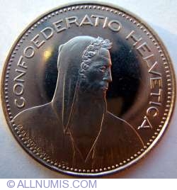 Image #2 of 5 Francs 1996