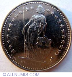 Image #2 of ½ Franc 1989