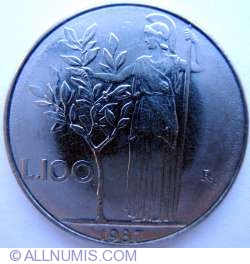 100 Lire 1987