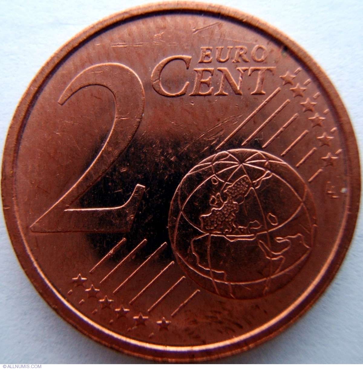2 Euro Cent 2000 Juan Carlos I 2000 2009 Spain Coin 1155