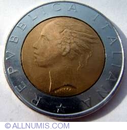 Image #2 of 500 Lire 1986