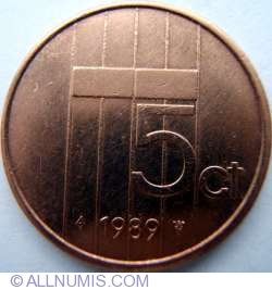 Image #1 of 5 Cents 1989