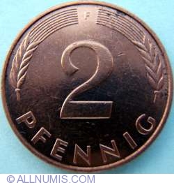 2 Pfennig 1983 F