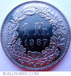 1 Franc 1987