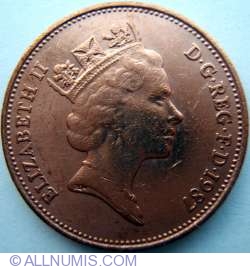 Image #2 of 2 Pence 1987