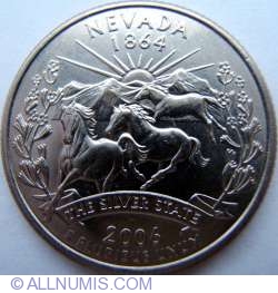 Image #1 of State Quarter 2006 D - Nevada