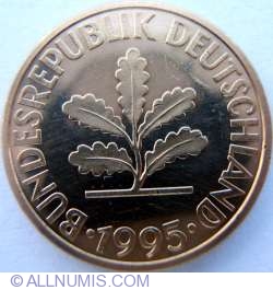 Image #2 of 10 Pfennig 1995 D