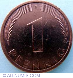 Image #1 of 1 Pfennig 1975 F