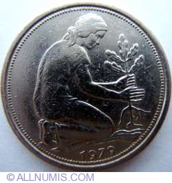 Image #2 of 50 Pfennig 1979 D