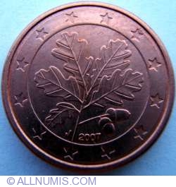 Image #2 of 1 Euro Cent 2007 J