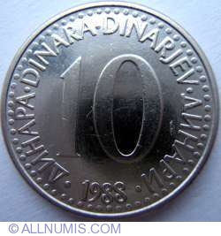 Image #1 of 10 Dinari 1988