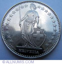 Image #2 of 1 Franc 2000