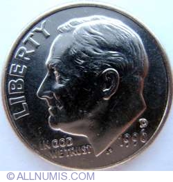 Image #2 of Dime 1996 D