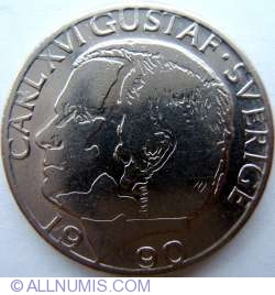 Image #2 of 1 Krona 1990