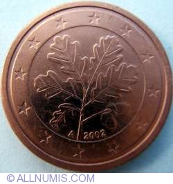 Image #2 of 2 Euro Cent 2002 A