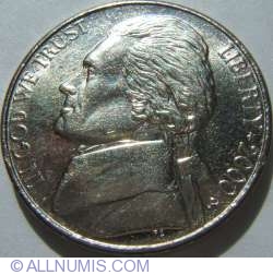 Image #2 of Jefferson Nickel 2000 P