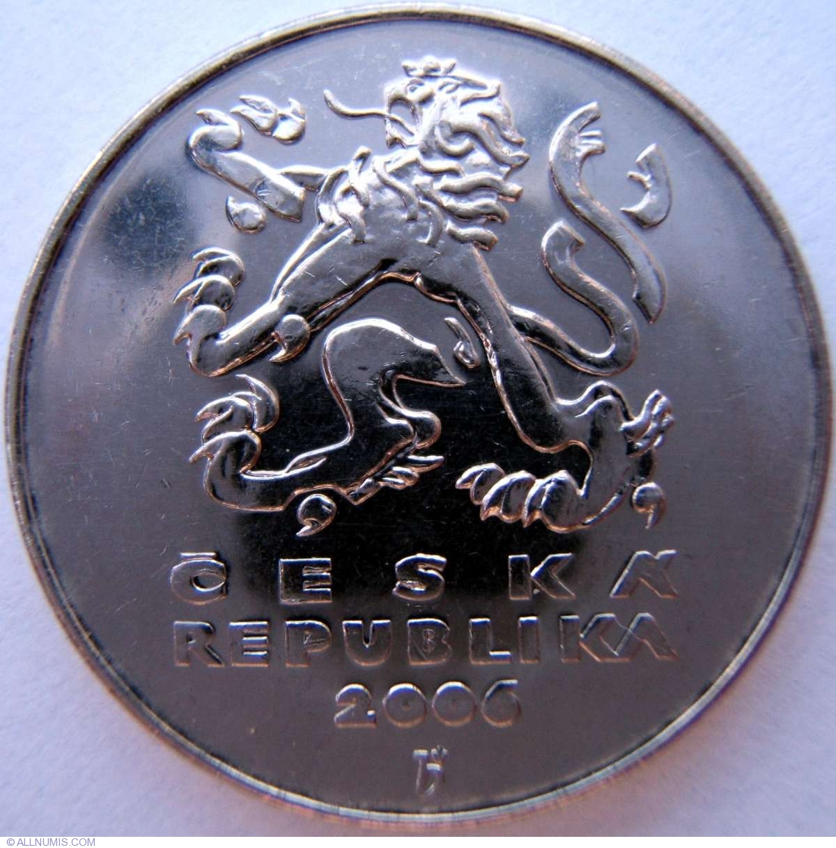 5 Korun 2006 Republic 1993 2010 Czech Republic Coin 1242 