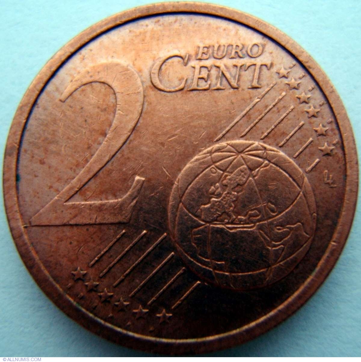 2 Euro Cent 2002 D Euro 2002 present Germany Coin 1200