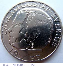 Image #2 of 1 Krona 1992