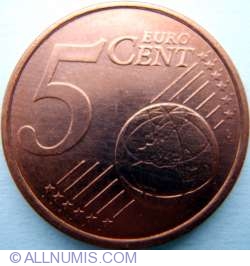 Image #1 of 5 Euro Cent 2004 D