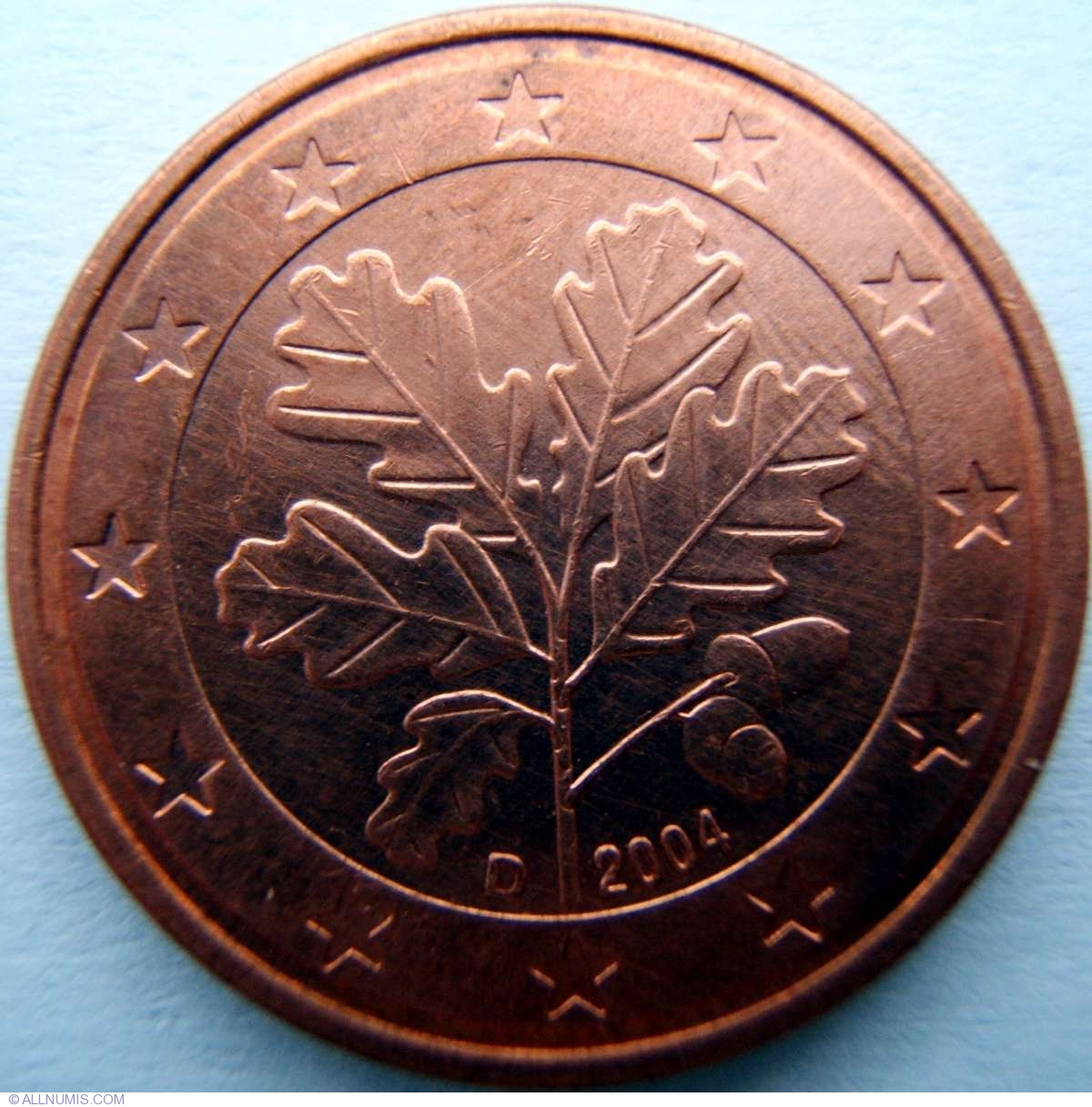 5 Euro Cent 2004 D Euro 2002 present Germany Coin 1812