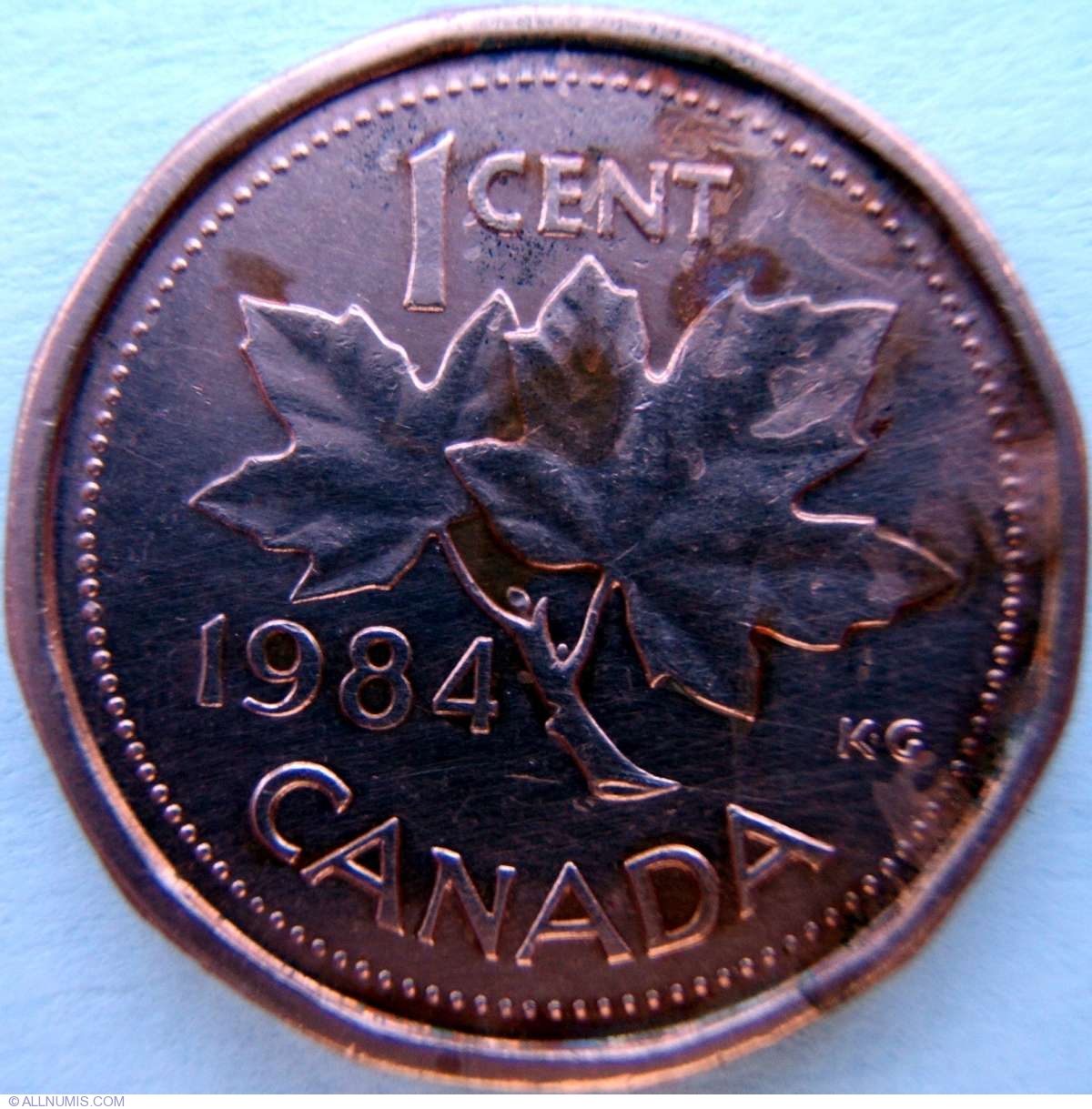 1984 Canada 1 Cent BU 