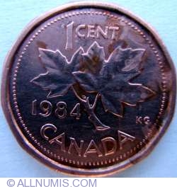 Image #1 of 1 Cent 1984