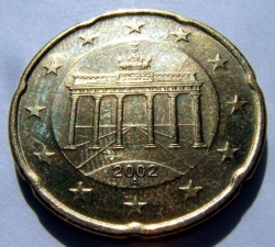 Image #2 of 20 Euro Cenţi 2002 A
