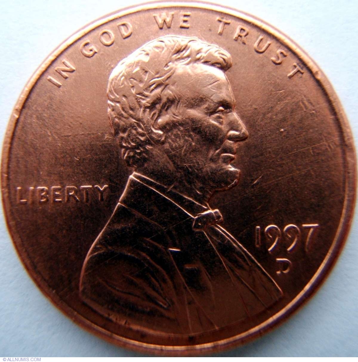 1 Cent 1997 D Cent Lincoln Memorial 1959 2008 Statele Unite Ale 