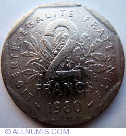 Image #1 of 2 Francs 1980